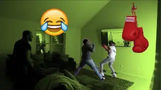 FIGHTING INFRONT OF COMPANY PRANK ON EM AND VON