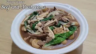 Beef with Mushrooms Stew