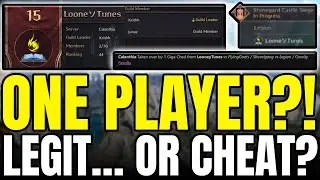 Throne and Liberty – ONE Player Beat 280 Players in a Siege… Legit or Cheat?
