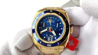 Invicta Swiss Made Boy 44777 Men's Watch | Швейцарские Дайверские Мужские Часы Инвикта Золотистые