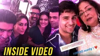 INSIDE VIDEO Karan Johar GRAND Party For Mother Hiroo Johar