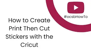 How to Create Print Then Cut Stickers