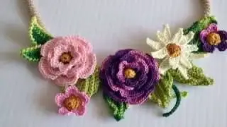 COLARES MARAVILHOSOS E CRIATIVOS DE CROCHE