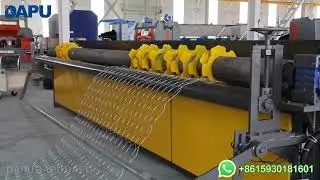 CNC gabion mesh machine, servo motor control