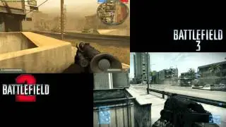 Battlefield 2 / Battlefield 3 - Strike at Karkand Comparison
