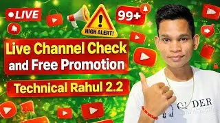 🛑 Live channel checking and promotion so join you