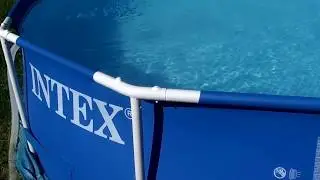Intex metal frame swimming pool review