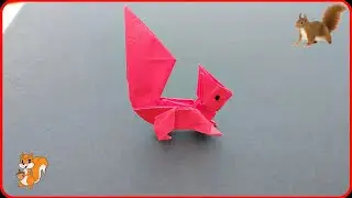 origami squirrel easy | how to make origami squirrel easy | origami animals | origami squirrel