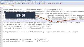 POSTGRES MANUAL INSTALLATION
