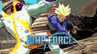 Jump Force | Trunks vs Frieza Gameplay | SSJ Ultimate