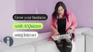 How it use Interact to create a quiz in MINUTES with their AI quiz creator!