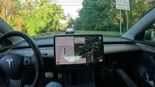 Watch a risky drive with Tesla Real world Artificial Intelligence experiment Tesla Fsdbeta ⚡️