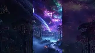 River Ambience & Relaxing Lofi in an Alien World