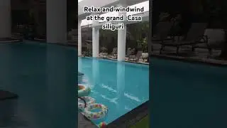 Stunning swimming pool of Grand Casa, Siliguri