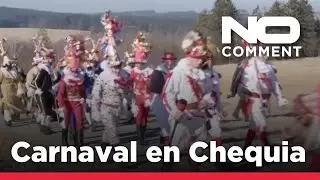 NO COMMENT: Un desfile de carnaval llena de tradici&oacute;n y buenos augurios varios pueblos checos