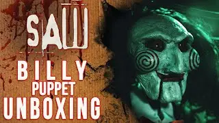 SAW Billy Movie mold Puppet by TheScaryCloset UNBOXING