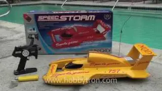 RC RTR Hydro Sport Boat demo hobbytron.com