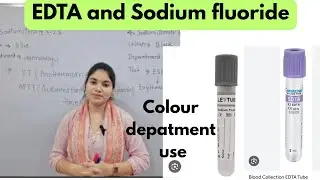 EDTA and sodium fluoride anticoagulant||purple vial and grey vial in hindi