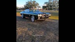 Pontiac GTO on staggered billets wheels