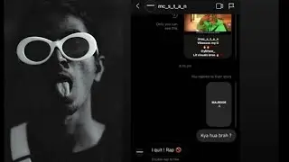 #mcstan&nbsp;#tadipaar  MC STAND QUITTING RAP 😱? SHOCKING INSTAGRAM STORY