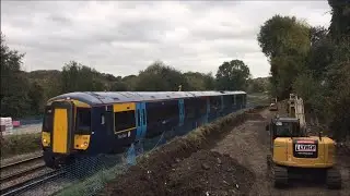 Final Trains over Tovil (Footpath) Level Crossing, Kent