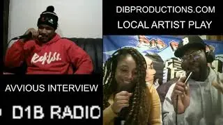 D1B RADIO INTERVIEW ( AVvious) a little choppy but MP3 still official - #fyp #podcast #d1b #detroit