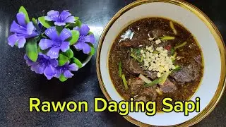 Resep Spesial, Resep Rawon Daging Sapi khas Jawa Timur 