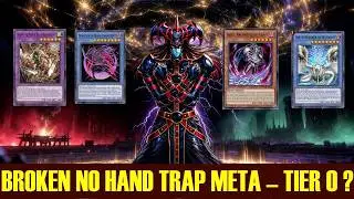 THE MOST BROKEN  NO HAND TRAP ENGINE (TIER 0?) Chaos Magician,Chimera,FIENDSMITH,Mitsurugi DECK