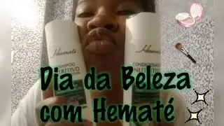 Hidrata&ccedil;&atilde;o com Hemat&eacute; | Dia de Beleza 💆🏾&zwj;♀️ - Mundo Nago #VidaDeCasada #Hidrata&ccedil;&atilde;o