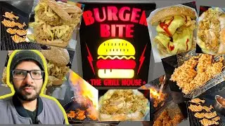 Burger Bite | Fast Food Of Faisalabad | Best Street Food in Faisalabad | Faisalabadi Khabay