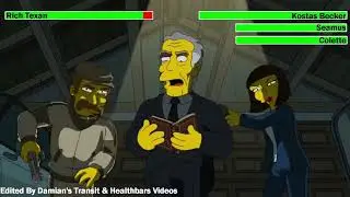 A Serious Flanders (2021) Opening Scene with healthbars
