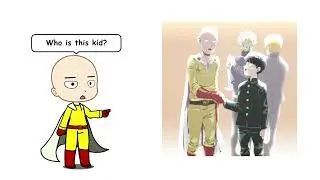 One punch man Reacts to opm meme. || Gacha Club ||