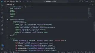 HTML/JAVASCRIPT PASSWORD DATA VALIDATION TUTORIAL