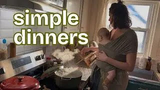 EASY meals - what I cook when I don’t want to!