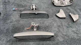 Porsche 911 (991.2) - How To Retrofit Auto-Dimming / Anti-Dazzle Rear View Mirror