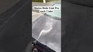 Qjutsu Body Coat Pro Hydrophobie nach 1 Jahr #soft99 #qjutsu