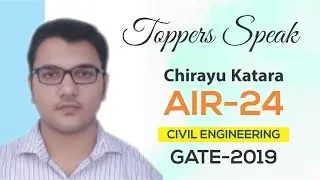 GATE 2019 Topper | Chirayu Katara (CE, AIR-24) | MADE EASY Student | Toppers Speak
