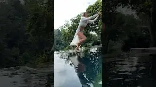Ubud Bali Infinity pool Don't let me go #bali #ubud #infinitypool