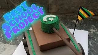 How to Make an Army Tank with Chart Paper | DIY Paper Tank Craft for Kids @freeart207