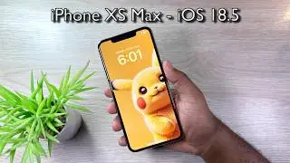 iOS 18.5 en el iPhone XS Max | Prueba de RENDIMIENTO & BATERÍA iPhone XS Max iOS 18.5- RUBEN TECH !