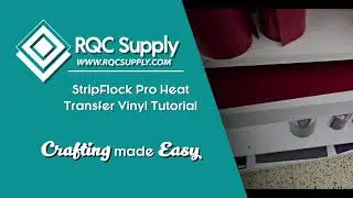 StripFlock Pro Heat Transfer Vinyl Tutorial