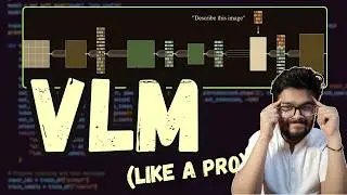 Let's train Vision Language Models (VLM) from scratch using just Text-Only LLMs!