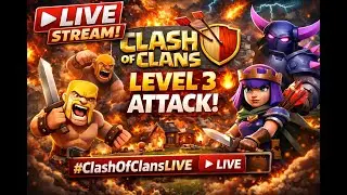 COC Live Hindi | TH3 Beginner Gameplay | Daily Live