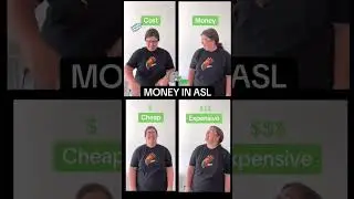 💲4 ASL Money Signs: Money, Cost, Cheap, Expensive | Beginner ASL