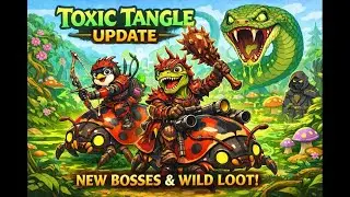 Grounded 2 Toxic Tangle Update! 🐜 Riding Bugs, New Bosses & Test Server Adventures with Raptor