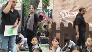 The dinoverse at Nexus mall Amritsar organised by Crystal glittz events 