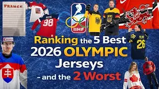 Ranking The Top 5 - 2026 Olympic Jerseys - And The 2 Worst