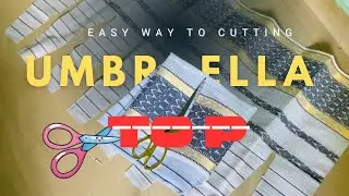 Umbrella top cutting video @ancientstiches #subscribe #fashion #support #views #stitch #handmade 