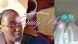 SPEND THE MORNING WITH ME♡|Q AND A|CRAZINESS.
