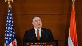 U.S. Secretary of State Pompeo, lays out a Middle East action plan